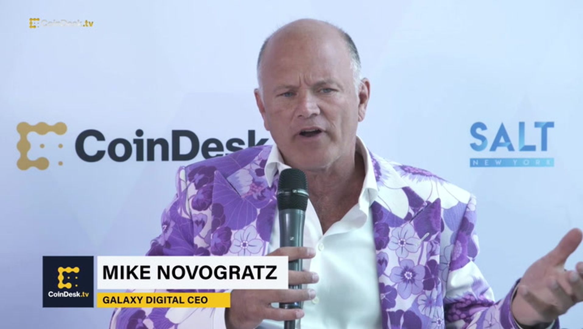 Mike Novogratz's Galaxy Digital Swaps $100M ETH for SOL, On-Chain Data Shows-credit coindesk