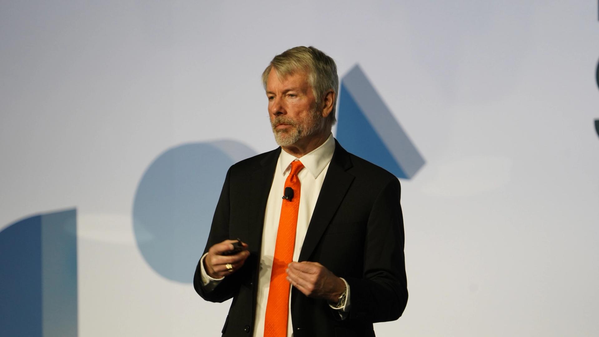 Michael Saylor's Strategy Added 1,045 Bitcoin for $110M Last Week-credit coindesk
